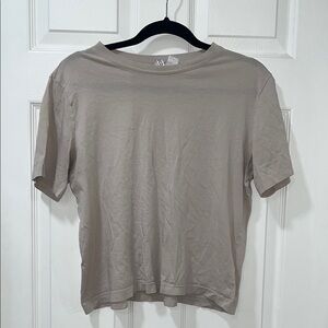Divided - Beige Short Sleeve T-Shirt